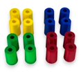 thumbnail image 4 of Piezas de repuesto para juego de mesa Trouble, 16 unidades, color rojo, verde, azul y amarillo, 4 of 9