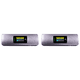 thumbnail image 1 of Caja Disco Duro Externo M.2 NVMe/SATA Con Pantalla OLED para Tabletas, 1 of 8