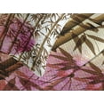 thumbnail image 4 of Ambesonne Asian Themed Quilted Bedspread Set 3 Pcs, Japanese Leaves Motif, King Size, Multicolor, 4 of 5