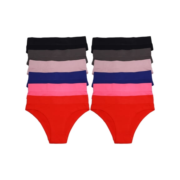 Angelina Seamless High-Cut Bikini (12-Pack)