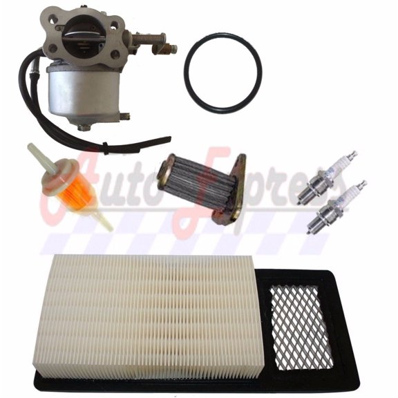 4 CYCLE GAS GOLF CART TUNE UP KIT MEDALIST EZGO TXT CARBURETOR FILTER SPARK PLUG