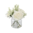 thumbnail image 1 of Flora Bunda GS2089E-WH Roses en Verre dans un Vase, 1 of 1