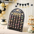 thumbnail image 6 of Class of 2026 Wooden Candy Display Stand, Graduation Party Dessert Board, Rustic Snack Storage Rack, Festive Party Table Centerpiece for Graduation Celebration Decor, 6 of 7