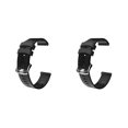 thumbnail image 4 of Methold Correa de silicona deportiva para reloj, de fitness, repuesto de correa de silicona para // de 20 mm, azul cielo Type1 NO1, 4 of 6