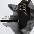 thumbnail image 4 of For Xiaomi 13 Pro XINLI Straight 6D Plating Gold Edge TPU Phone Case(Hawthorn,iPhone 16 Plus, 4 of 4