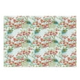 thumbnail image 1 of Spring Cutting Board, Peacock Feather Petunia Blossom Field Seasonal Blush Botanical Leaves Watercolor, Decorative Tempered Glass Cutting and Serving Board, Large Size, Multicolor, by Ambesonne, 1 of 1