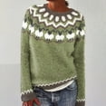 thumbnail image 2 of Helii Sweaters for Women Casual Cute Sheep Embroidered Knit Sweater Crewneck Long Sleeve Fall Pullover Top Cozy Warm Comfortable Layering Winter Outfit (5XL), 2 of 4