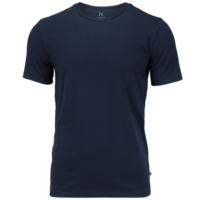 Nimbus - Camiseta de manga corta modelo Montauk Essential para hombre (Azul marino)