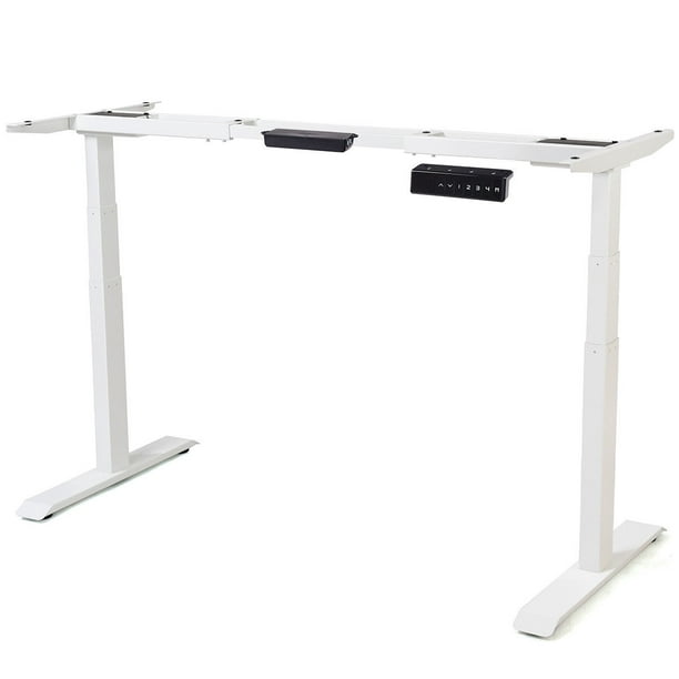 Gymax Electric Height Adjustable Standing Desk Frame Dual Motor