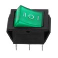 thumbnail image 1 of KAKOWELY waterproof rocker switch Waterproof Rocker Switch Boat-Shaped For Cars And Trucks Suitable For Pc Power Pressure Start Stop And Automotive Toggle Functions Green, 1 of 5