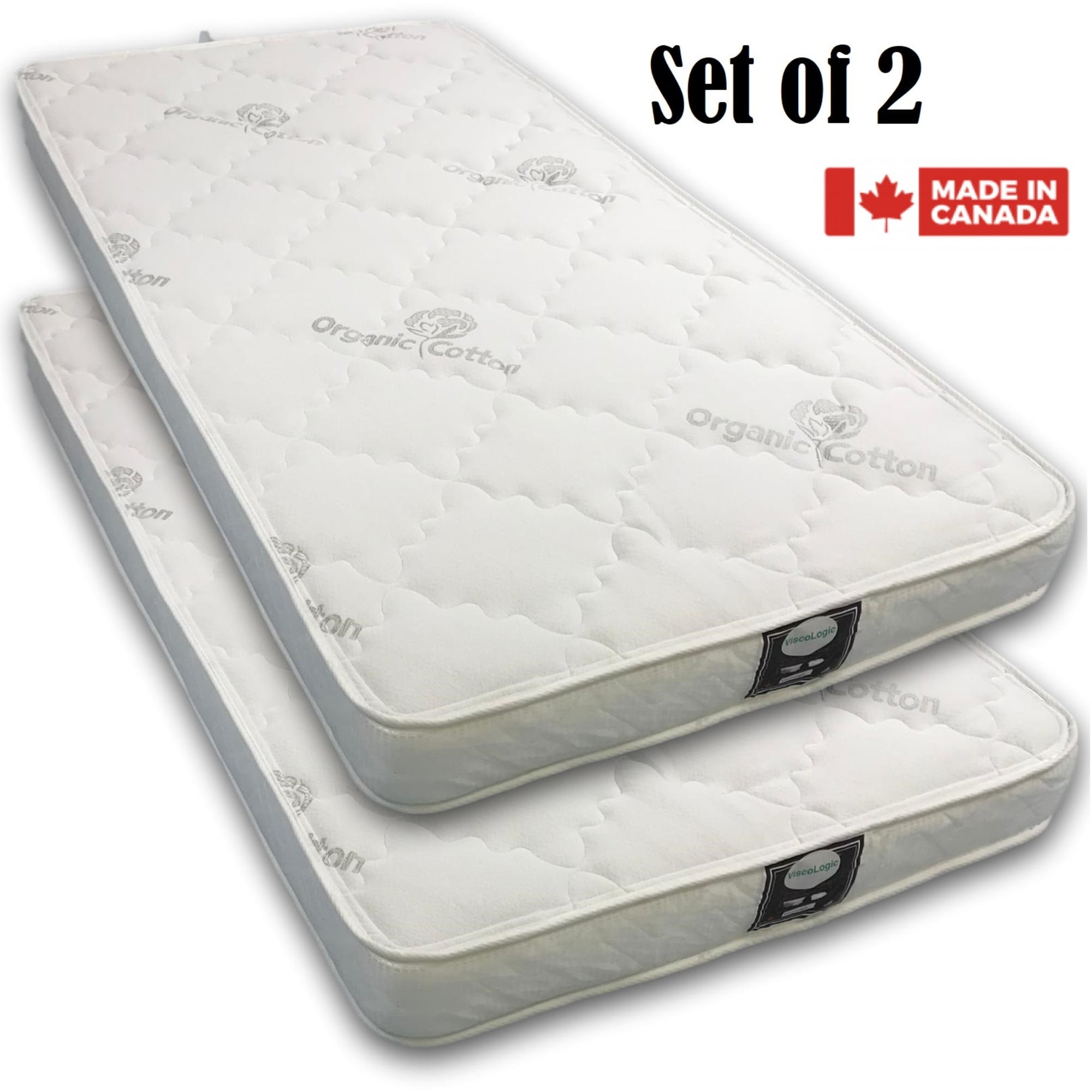 twin bunk bed mattress set of 2