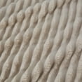 thumbnail image 6 of Cozy Comfort Fleece Queen Blanket for Couch - Super Soft Cozy Blankets for Women, Girls, 90x90 inches Linen, 6 of 7