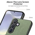 thumbnail image 3 of Designed for Samsung Galaxy A56 5G Classic Case, Slim Leather Luxury Business PU Non-Slip Texture Grip Shockproof Bumper Protective Phone Cover Men Women For Samsung Galaxy A56 5G,Green, 3 of 9