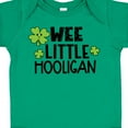 thumbnail image 4 of Inktastic St. Patrick's Day Wee Little Hooligan with Clovers Boys or Girls Baby Bodysuit, 4 of 5