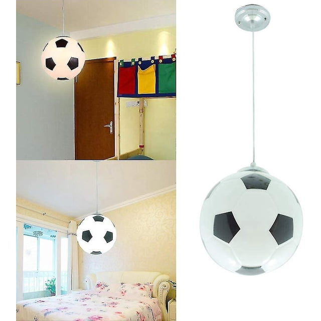 Lámpara De Techo De Fútbol, Lámpara De Techo De Fútbol Creativa, Iluminación Led Moderna, Lámpara De Araña Para Habitación De Niños, Iluminación Interior, Lámpara De Sala De Estar Para Dormitorio