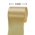 thumbnail image 2 of Cinta decorativa ZOOYOO 10 cm x 22 m, oro satinado, 2 of 3