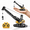 Yellow, variant on Mini RC Truck 1/64 Remote Control Crane Rechargeable Alloy RC Toy with Lights&Sound RC Construction Vehicles Toy Gift for Kids - Yellow