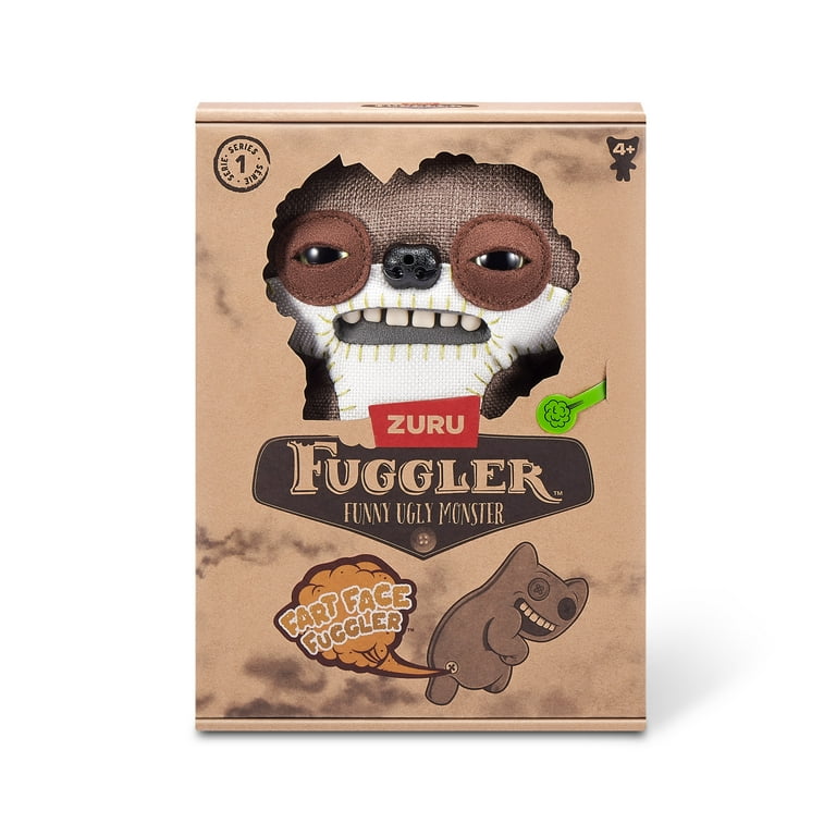 Fuggler Fart Face 9 inch (Suspicious Fox) Soft Plush, Funny Ugly