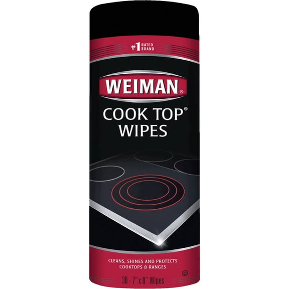 Weiman Cooktop & Microwave Cleaning Wipes - 30 Count
