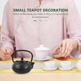 thumbnail image 4 of Miangastore Mini Tea Kettle Cast Iron Teapot Decorative Teapot Teaware Home Tea Kettle, 4 of 8