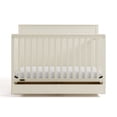 thumbnail image 4 of Graco Sasha 5-in-1 Convertible Baby Crib with Drawer, Frosted Oat, 4 of 13