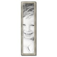 thumbnail image 2 of ArtToFrames 9" x 38" Antique Silver Panel Picture Frame, 9x38 inch Silver Wood Poster Frame (WOM-4760), 2 of 7