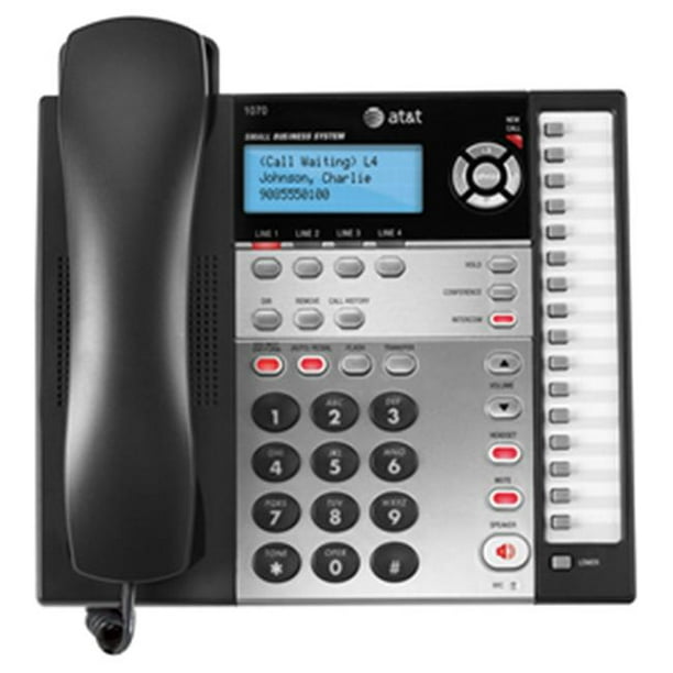 Vtech ATT1070 Téléphone 4 Lignes avec Identifiant d'Appelant