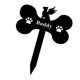 thumbnail image 4 of Estaca conmemorativa para perro, placa para tumba, decoración para maceta, regalo de condolencia, marcador para tumba de mascota Compañero, 4 of 9