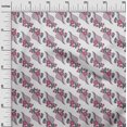 thumbnail image 2 of oneOone Cotton Poplin Fabric Leaves Block Printed Craft Fabric BTY 56 Inch Wide, 2 of 4