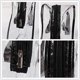 thumbnail image 5 of Bolsa de cosméticos transparente de 3 piezas, bolsa de cosméticos de viaje de plástico impermeable, bolsa de viaje de PVC transparente impermeable (azul), 5 of 5