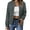 #302-Dark Gray, variant on Womens Zip Up Jackets Dressy Long Sleeve Sweatshirt Button Down Cropped Bomber Jacket Fall Shirts with Pocket