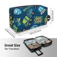 thumbnail image 5 of Honeii Dump Truck Print Multi-Purpose Storage Bag,Hanging Dopp Kit,Small Toiletry Bag for Traveling for Toiletries, Makeup, and Small Essentials, 5 of 7