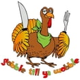 thumbnail image 3 of CafePress - Funny Thanksgiving Gobble Til Ya Wobble Large Mug - 15 oz Ceramic Large White Novelty Mug, 3 of 4