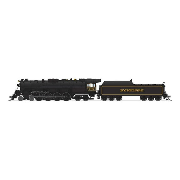 Broadway Limited Imports N T1 4-8-4 Blue Mtn&Reading Prgn4 RBMN #2102 BLI7408 N Locomotives