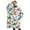 White Cartoon Dinosaurs-3, variant on Oversized Wearable Blanket Hoodie,White Cartoon Dinosaurs Bones Pattern Sherpa Blanket Hoodie with Super Pockets,Super Warm Fuzzy Pullover for Women & Men