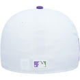 thumbnail image 4 of Men's New Era White Colorado Rockies 25th Anniversary Side Patch 59FIFTY Fitted Hat, 4 of 5