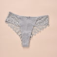 thumbnail image 4 of B91xZ Strings pour Femmes en Microfibre Extensible Lisse, Gris G, 4 of 5