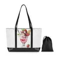thumbnail image 7 of FORMRS Laptop Tote Bag for Women with 15.6" Computer Compartments Handbag, Strawberry Ice Cream Pattern, 7 of 7