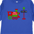 thumbnail image 4 of Inktastic Christmas Santa Express Train to the North Pole Boys or Girls Long Sleeve Toddler T-Shirt, 4 of 5