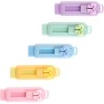 thumbnail image 1 of 5-Pack Retractable Slide Erasers with Plastic Covers - Large White Erasers for School, Office, Drawing & Art Projects, 1 of 1
