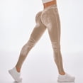 thumbnail image 2 of DAFEI Womens Solid Color Pocket Straight Tube Loose Stretch Yoga Pants Color Contrast Solid Pants, 2 of 4