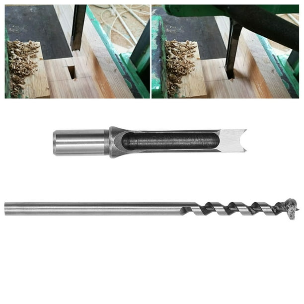 Square hole online mortiser drill bit