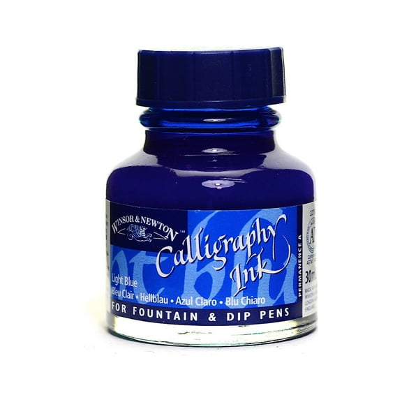 Calligraphy Ink light blue, 1 oz. (pack of 3)