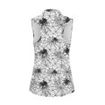 thumbnail image 2 of Whosucclay Spider Spider web Womens Golf Shirt for Ladies, No Shrinkage Air Permeable Womens Sleeveless Golf Shirts for Athletic Outdoor XS - 2XL, 2 of 8