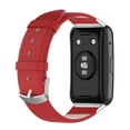 thumbnail image 1 of Leather Replacement Strap Sports Watch Strap Wristband Compatible For  Watch FIT Smart Watch, 1 of 8