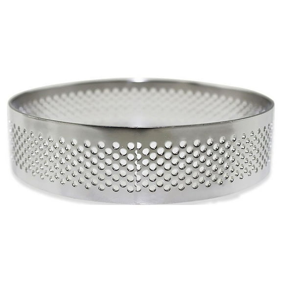 Raindrops  Circle Molds Stainless Steel Breathable Tart Ring Baking Mousse Cake