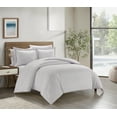 thumbnail image 2 of Chic Home Wesly 5-Piece Solid Color Duvet Cover Set, Twin, Wine Red, 2 of 2