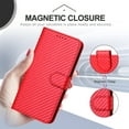 thumbnail image 3 of Mantto Case for iPhone 13 Wallet Case, RFID Blocking Card Slot Holder [Hand Lanyard Strap], Magnetic Clasp Folio PU Leather Stand Flip Full Shockproof Solid Color Phone Cover, Red, 3 of 12