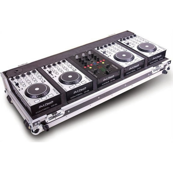 Ultimate 4-Deck MIDI Controller System for TRAKTOR PRO