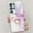 F, variant on Marble Case for Samsung Galaxy A55, Galaxy S25 Case for Girls Women, Slim Fit with Glitter Ring Holder Kickstand Bumper Soft TPU Shockproof Anti-Scratch Case Cover